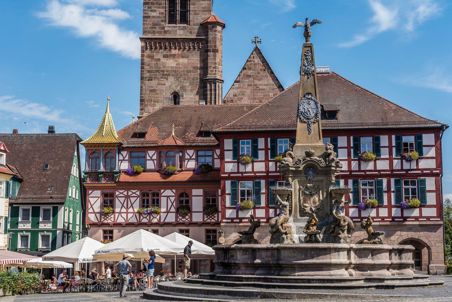 Charmantes Studio In Schwabach Bei Nuernberg Hotell Exteriör bild